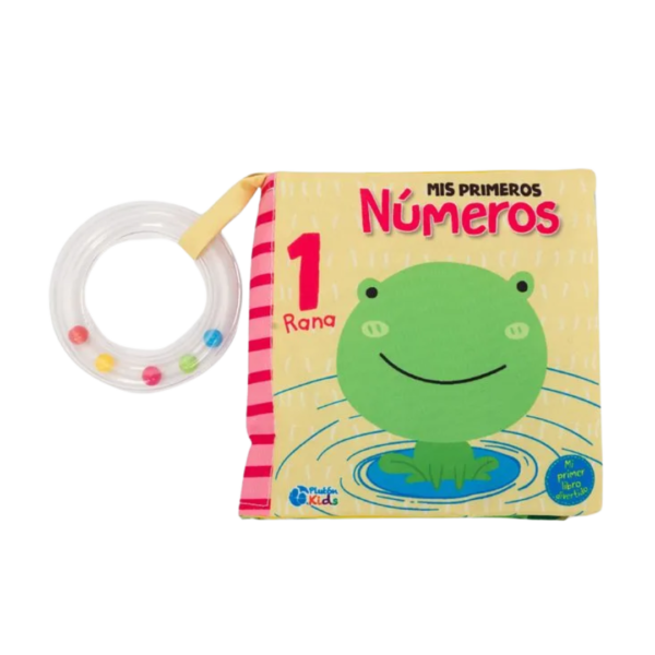 Libro de tela con sonajero – Mis Primeros Numeros 9788417928032