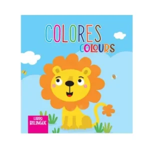 Libro de tela con sonajero: Colores