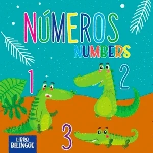 Libro de tela con sonajero: números