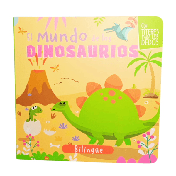 El mundo de los dinosaurios con títeres para dedos - Imagen 4