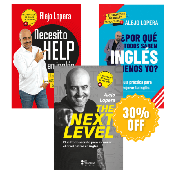 Pack x 3: Aprende Inglés con Alejo Lopera