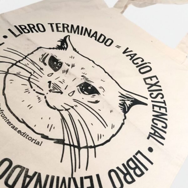 Tote Bag GSF Bolsa Estampado Gato - Imagen 3