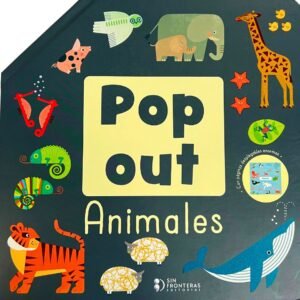 libro pop out animales desplegable sin fronteras
