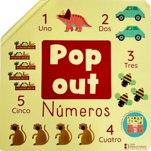 libro pop out numeros desplegable sin fronteras