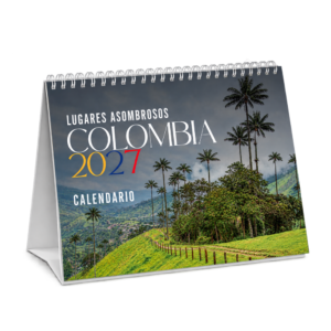 Calendario 2027 - Lugares asombrosos de Colombia